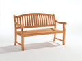 Panche da giardino - legno - 152x63x91 cm - miele - classico