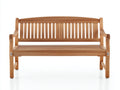 Panche da giardino - legno - 150x63x89 cm - marrone chiaro - classico