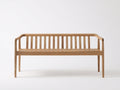 Panche da giardino - legno - 156x55x82 cm - Marrone chiaro - stile moderno
